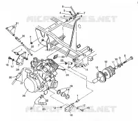 SUPPORT MOTEUR Sportsman 4X4 / W938039 (4926382638004A)