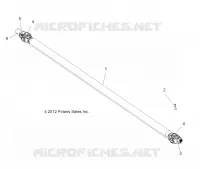 DRIVE TRAIN, ARBRE DE TRANSMISSION AVANT