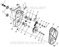 CARTER DE CHAINEE LITE GT 0973133 AND EUROPEAN LITE GT E973133 (4938253825B005)