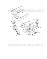 CARROSSERIE AVANT SPORT 0950443, SPORT TOURING 0950243  and EUROPEAN SPORT T (4928822882A011)