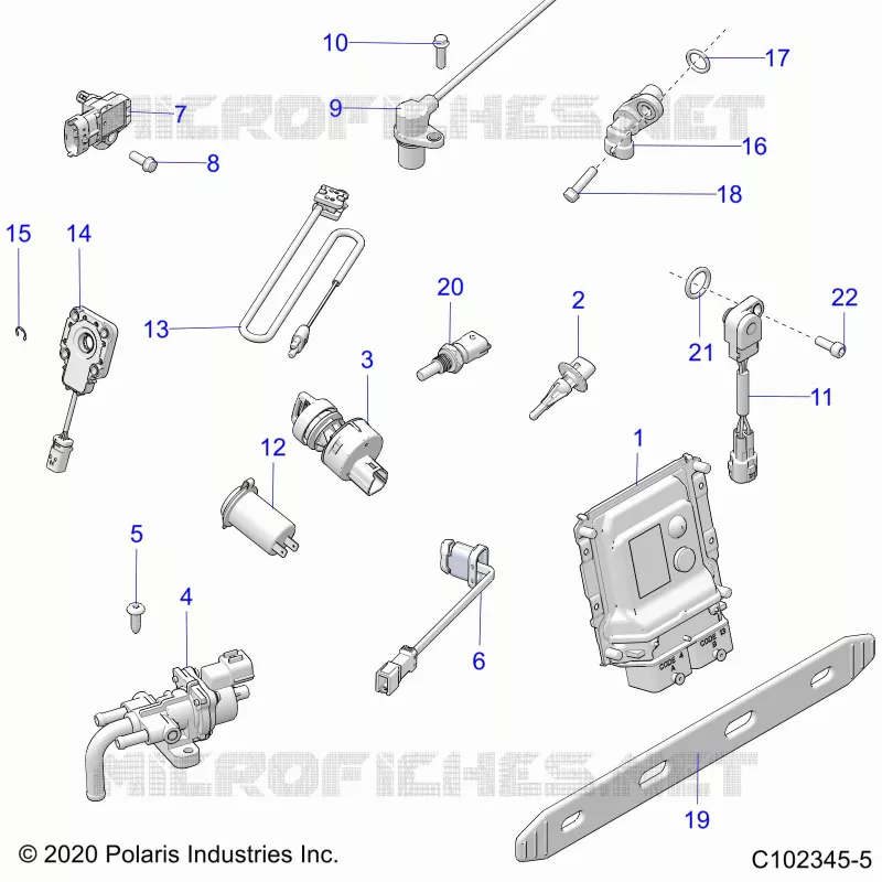 ELECTRICITE, SWITCHES, SENSORS, ECU AND CONTROL MODULES