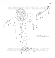 MOTEUR, CARBURATEUR, LOWER