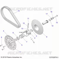 SYSTEME DE TRANSMISSION, SECONDARY CLUTCH
