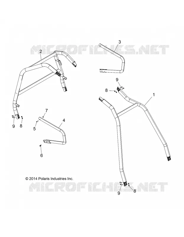 CHASSIS, CAB CADRE AND SIDE BARS