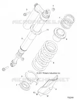 SUSPENSION ARRIERE SHOCK MOUNTING