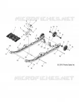 SUSPENSION ARRIERE AND TRACK (INDY SP)