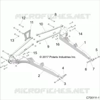 SUSPENSION ARRIERE CONTROL ARMS
