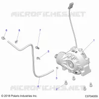 SYSTÃˆME DE TRANSMISSION, FRONT GEARCASE MOUNTING