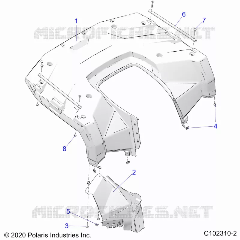 CARROSSERIE ARRIERE CAB