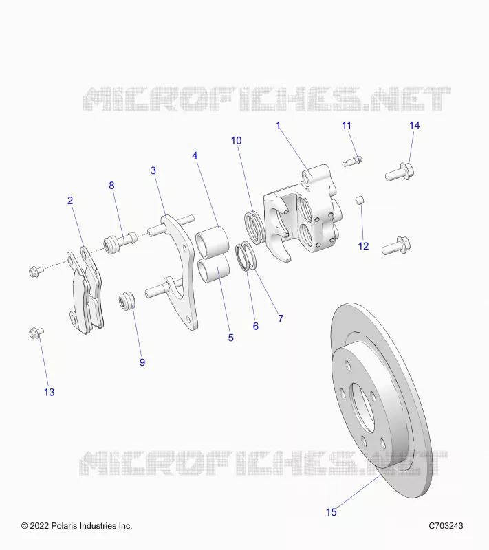 BRAKES, ETRIER DE FREIN ARRIERE