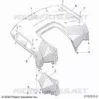 CARROSSERIE ARRIERE CAB