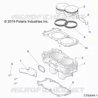 CYLINDRE AND PISTON