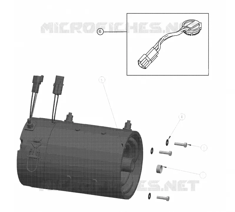 DRIVE LINE, MOTOR, 5.0 HP HD