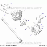 ENGINE, CORPS DE PAPILON AND FUEL RAIL