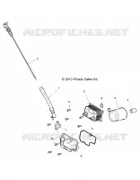 MOTEUR, JAUGE A HUILE AND FILTRE A HUILE