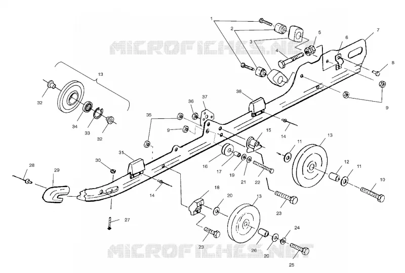 FIXATION RAIL (SUSPENSION)