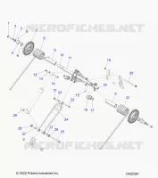 SUSPENSION, BRAS DE SUSPENSION ARRIERE