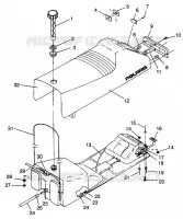 SIEGE ET RESERVOIR 440 0962760 (4931743174A007)