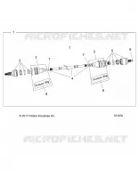SYSTEME DE TRANSMISSION, FRONT HALF SHAFT