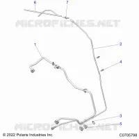 SYSTÃˆME D'ALIMENTATIONS, FUEL LINES, STD.