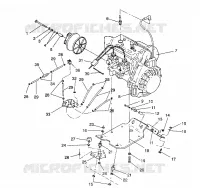 SUPPORT MOTEUR WIDETRAK GT / X932061 (4924722472024A)