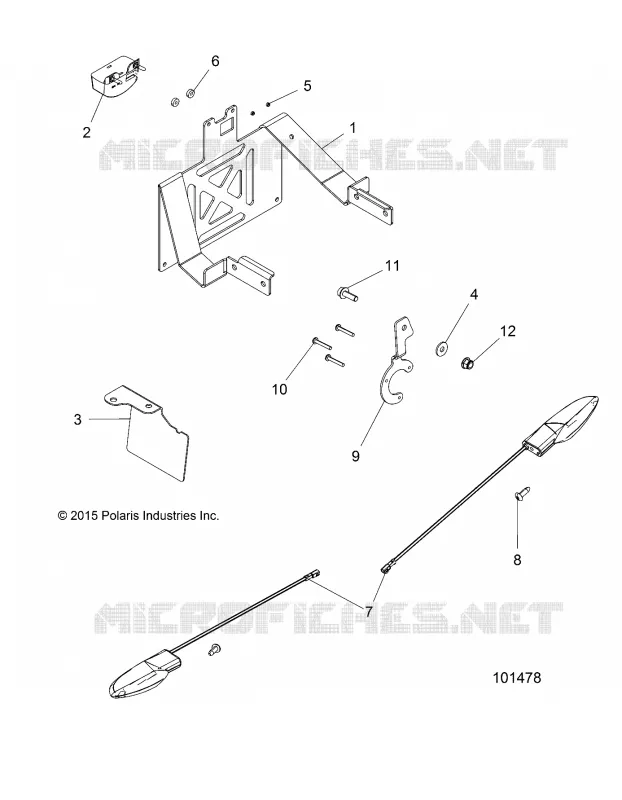 ELECTRICITE, TURN SIGNALS AND LICENSE PLATE
