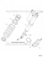 SUSPENSION ARRIERE SHOCK MOUNTING