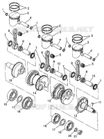 PISTON ET VILEBREQUIN