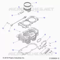CYLINDRE AND PISTON