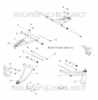 SUSPENSION AVANT CONTROL ARMS