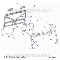 CHASSIS, CAB CADRE