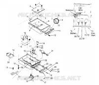 BOITIER ELECTRIQUE SL 650 STD B954358 (4932923292B010)