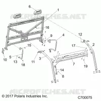 CHASSIS, CAB CADRE