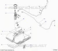 SYSTÃˆME D'ALIMENTATION, FUEL TANK ASM.