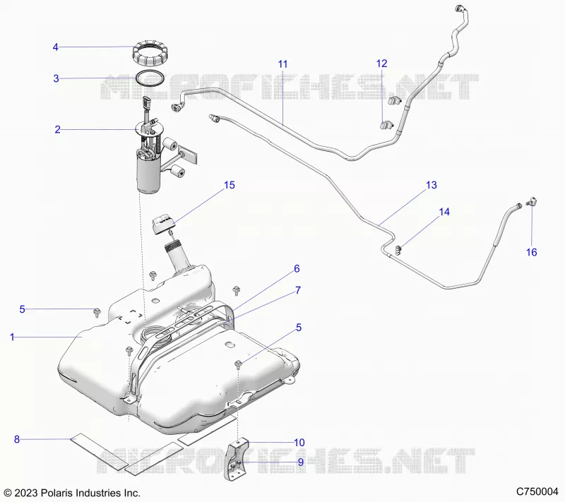 SYSTÃˆME D'ALIMENTATION, FUEL TANK ASM.