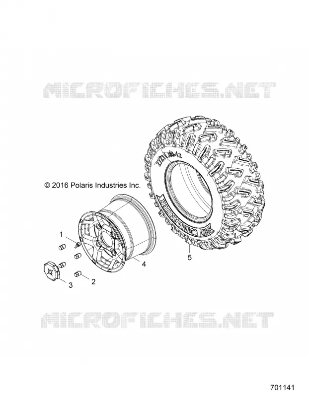 ROUES, REAR