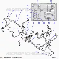 ELECTRICITE, WIRE HARNESS -R24RRED4JA (C7045512)