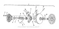 EMBRAYAGE DE TRANSMISSION  650 (4921312131027A)
