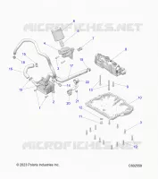 POMPE A HUILE/FILTER/COOLER/HOSES