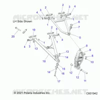 TRIANGLES SUSPENSIONS AVANT 