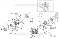 CARBURATEUR HURRICANE B964466 AND INTL. HURRICANE I964466 (4935733573C003)