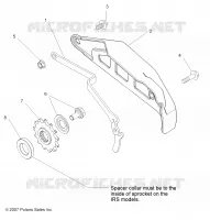 SYSTÈME DE TRANSMISSION, FRONT SPROCKET GUARD