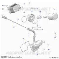 ENGINE, JAUGE ET FILTRE A HUILE