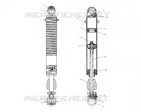 RYDE FX/AMORTISSEUR IFS