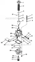 CARBURATEUR SPORT 400L W98BA38C (4947234723D001)