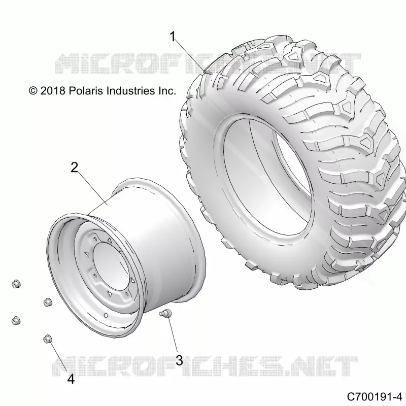 ROUES, REAR