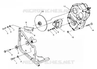 PONT/FREIN ARRIERE MOUNTING Trail Blazer W937221 (4924082408022A)