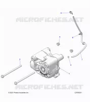 SYSTÃˆME DE TRANSMISSION, FRONT GEARCASE MOUNTING
