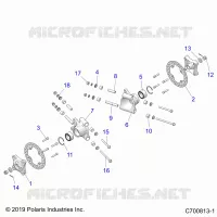 SUSPENSION ARRIERE CARRIER