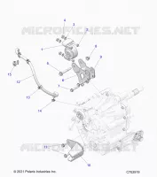 SYSTÃˆME DE TRANSMISSION, MAIN GEARCASE MOUNTING